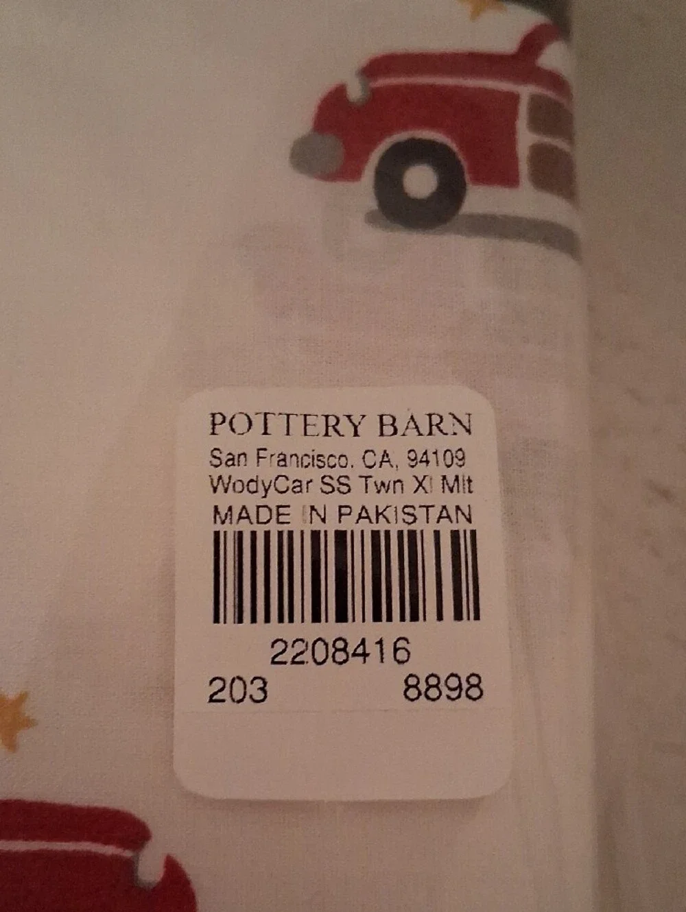 PotteryBarn TWIN XL SHEET SET 